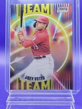 Joey Votto 2022 Topps Stadium Club Chrome Silver Beam Team SP 🔥Reds🔥