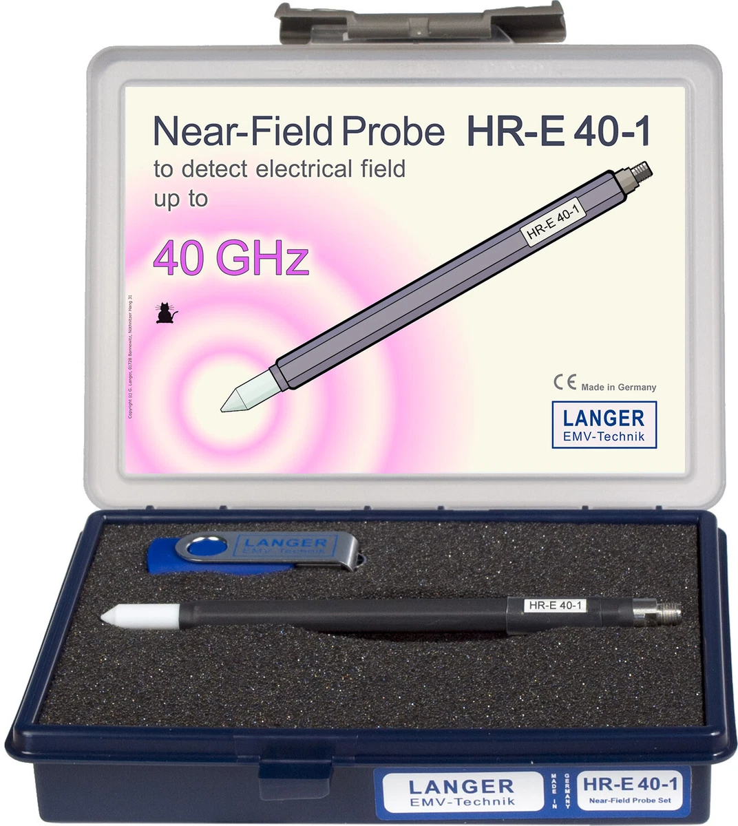 Langer EMV HR E 40 1 Set Near Field Probes Up to 20 GHz eBay