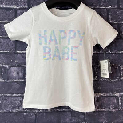 Grayson Threads Kids Child 5T ''Happy Babe'' Short Sleeve Shirt