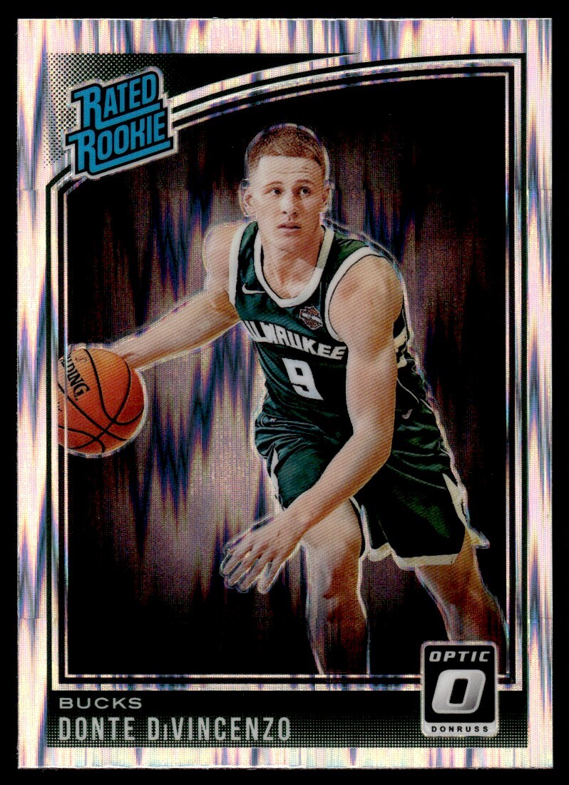 Donte DiVincenzo Rookie Shock 2018-19 Donruss Optic Rated Rookies #164 NBA Card