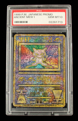 1999 Pokemon Japanese ANCIENT MEW 1 *Corrected* PSA 9 !!! | eBay 1999 Pokemon Japanese ANCIENT MEW 1 *Corrected* PSA 9 !!! | eBay