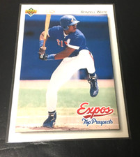 RONDELL WHITE ROOKIE  1992 UPPER DECK ROOKIE CARD #276 HARRISBURG SENATORS EXPOS
