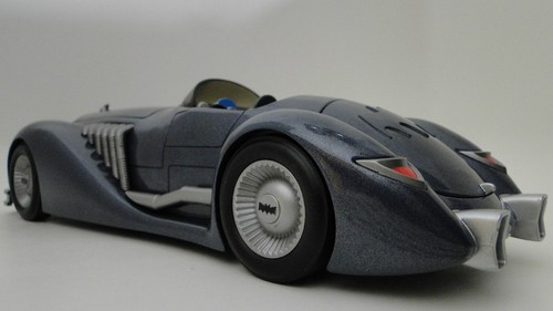 Batman Batmobile Classic Custom Dream Concept1 Hot Rod Race Promo Car Carousel G - Picture 3 of 12