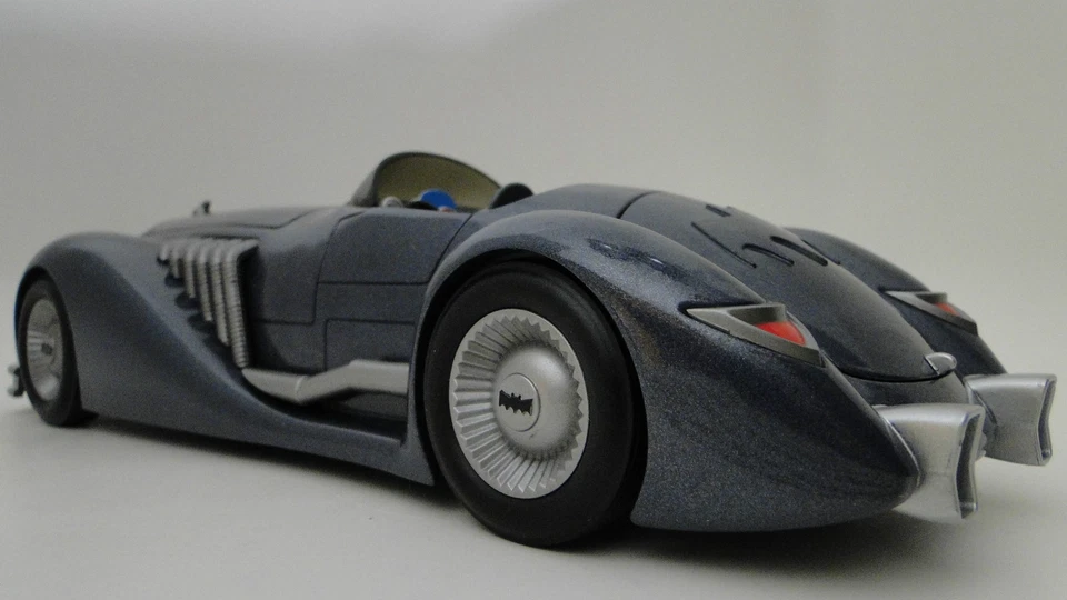 Batman Batmobile 1940s Classic Custom Dream Concept Hot Rod Metal Race Promo Car - Image 3 of 4