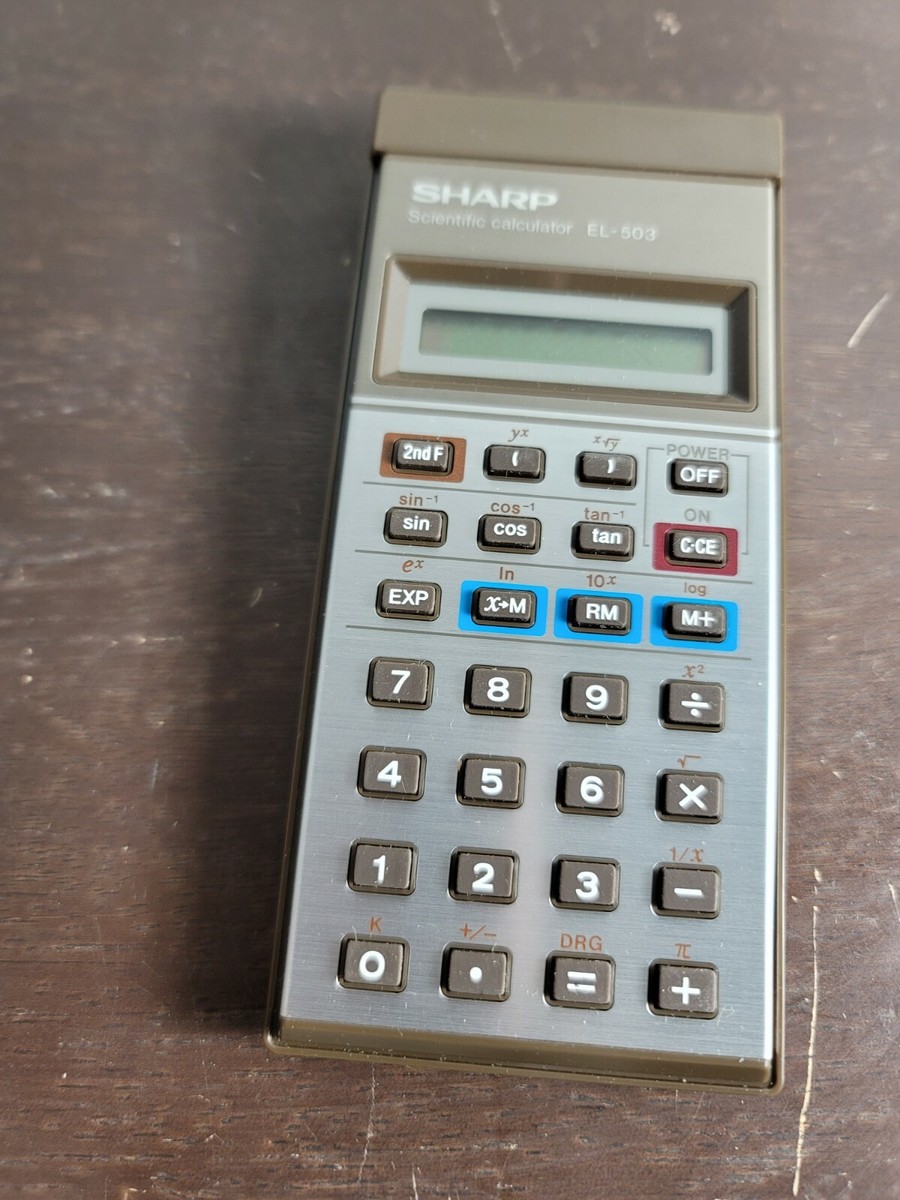 Vintage Sharp Elsi Mate EL 503 Calculator | eBay