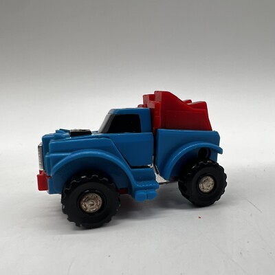 Transformers Gobot Hassbro Takara Japan Robot Red And Blue Truck Vehicle Vintage