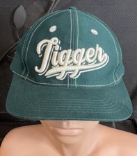 NWT Vintage TIGGER Disney Mickey Inc Snapback Hat Cap Green Script Pooh Friends