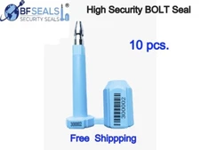 Security  BOLT Seal for Cargo Containers, Blue Color, Box (10 pcs), BFSEALS