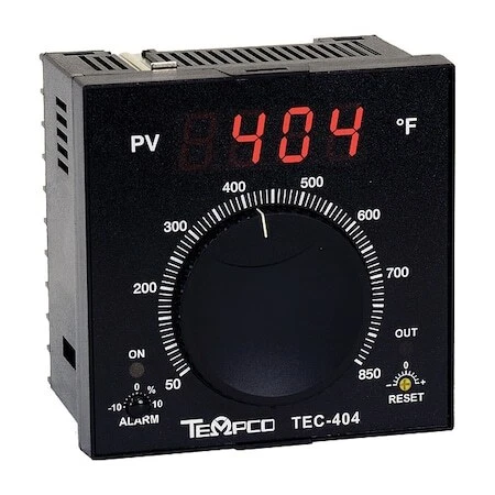 Tempco Tec57403 Temp Controller,Analog,K,90-264V