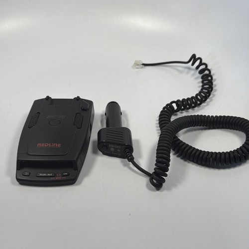 Original Escort RedLine Radar Detector Clean Tested Oem Power Supply