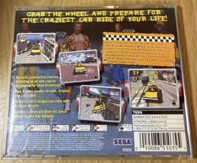 Crazy Taxi Sega Dreamcast, 2000 Complete and Working