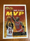 (B) 1992-93 Upper Deck Michael Jordan #67 MVP Basketball Card Chicago Bulls HOF