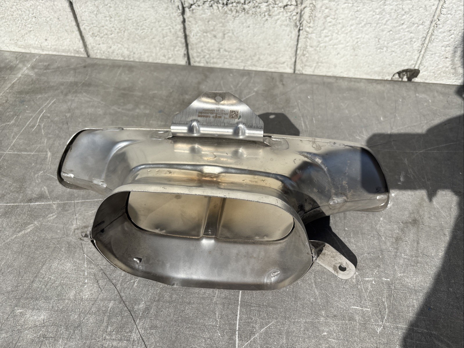 FERRARI TP 171 EXHAUST PIPE OEM USED