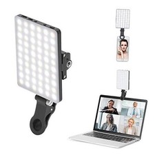 60 LED High Power Rechargeable Clip Fill Video Conference Light with Front