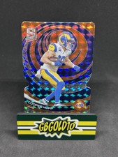 2023 Panini Spectra - Cooper Kupp #54 Neon Orange Prizm Die-Cut /15