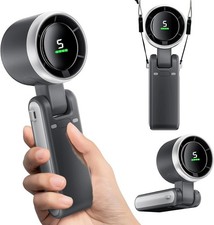 Portable Handheld Turbo Fan - 5 Gear High Speed 4000mAh Rechargeable Mini Person