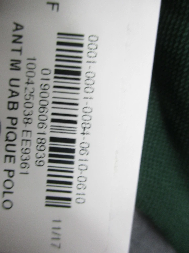 Camisa UAB Blazers Para Hombres Verde NCAA Fútbol Antigua Polo Colegial Licencia Foto 4 de 4