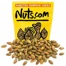 – Roasted Pumpkin Seeds – 2 Lb Bag, Salted No Shell Pumpkin Seeds, Healthy Sn... 18.80 per gallon