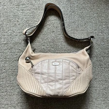 MIMCO Nude Genuine Lather Tote Bag Shoulder Bag Charm Ball