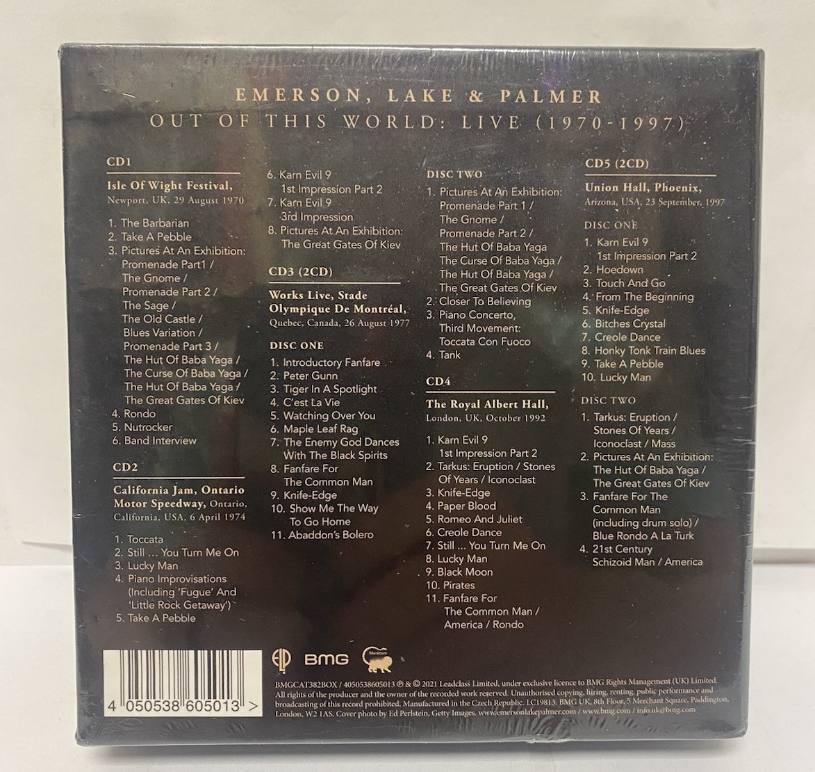 EmersonLake＆Palmerデラックス盤CD(SACDDVDAudio) Emerson, Lake & Palmer - Emerson, Lake & Palmer (Deluxe Edition