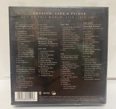 EMERSON, LAKE & PALMER - OUT OF THIS WORLD: LIVE (1970-1997) - NEW
