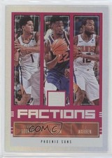 2018-19 Panini Status Factions Red Devin Booker Deandre Ayton TJ Warren #25 d4v