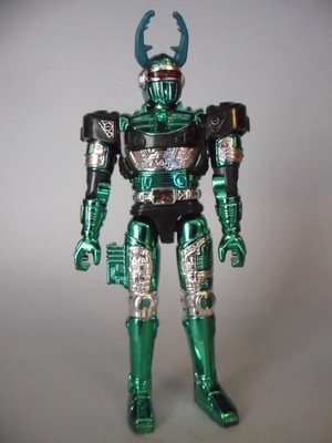 SABAN´S BIG BAD BEETLEBORGS GREEN HUNTER BEETLEBORG FIGURE BANDAI 1998