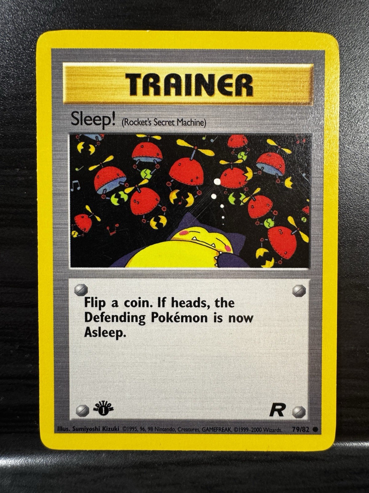 Pokémon TCG | Sleep! - 79/82 | Team Rocket | 1st Edition | NM