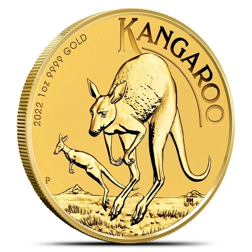 2022 Australian Gold Kangaroo 1 oz — photo from the most recent tracked eBay sale