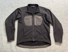 Arc'Teryx Mens Medium Epsilon Lightweight Full Zip Jacket Black w/ Pockets