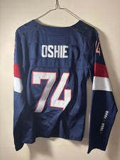 Nike Hockey Youth XL Team USA Olympic Jersey Blue Sochi 2014 Shirt Rare
