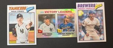 2026 Topps Heritage #5 Victory Leaders Fried/Peralta Chrome Refractor with base