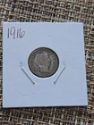 1916 10C Barber Dime