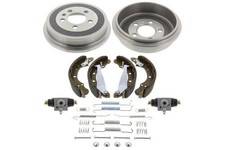 Bremsensatz Trommelbremse Hinterachse für AUDI SEAT VW A2 IBIZA III FOX