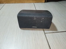 Bose Center Channel Horizontal Double Cube Black Acoustimass Lifestyle Speaker