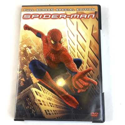 Spiderman DVD Full Screen Special Edition Tobey Maguire, Kirsten Dunst NEW