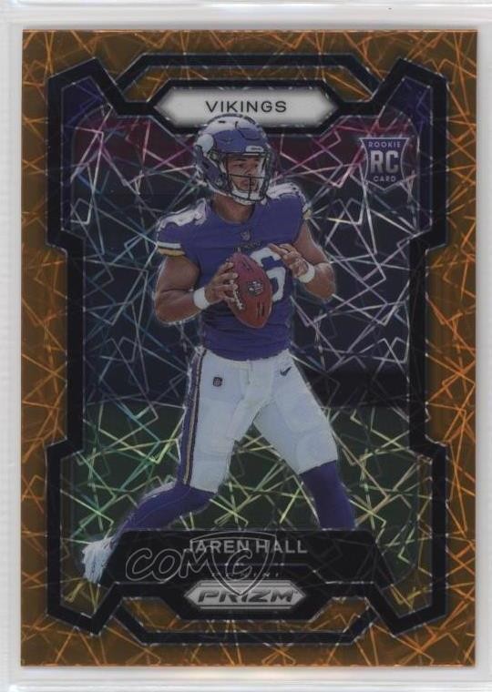 2023 Panini Prizm Rookies Lazer Prizm Jaren Hall #367 7wk