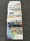 Job Lot of 48 UK GB First Day Covers & Covers FDC's 2001 - 2015 Lot #P53