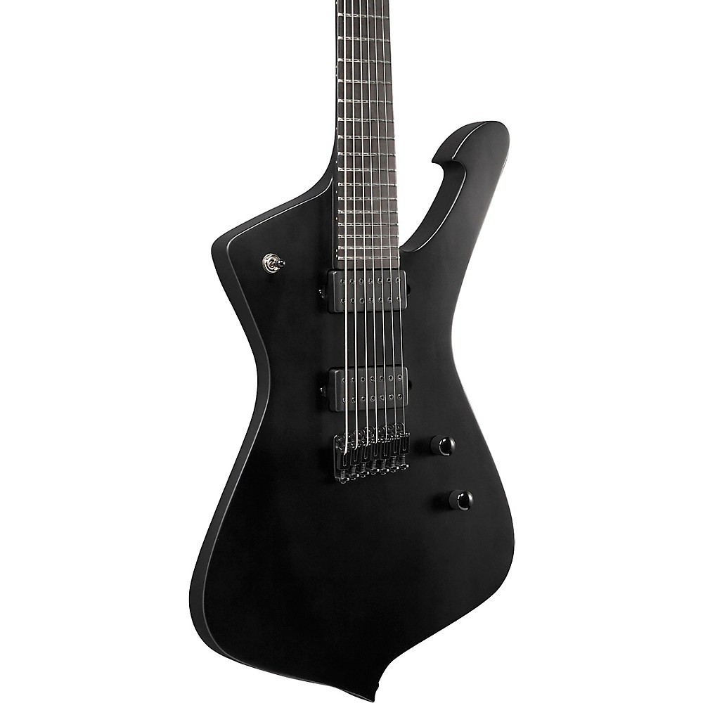 Ibanez - ICTB721-BKF | Iron Label Iceman 7-string - Black