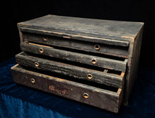 Antique Machinest Tool Chest W Drawers