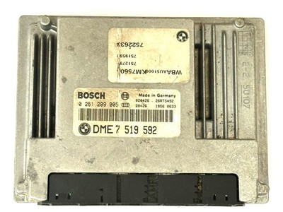 Motorsteuergerät DME BMW E46 Compact Bosch 0261209005 BMW 7519592