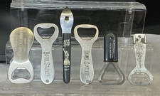 Lot Of (6) Vintage Bottle Openers: VAUGHAN, NY City, Hotel Statler, Mayfair-Lenn