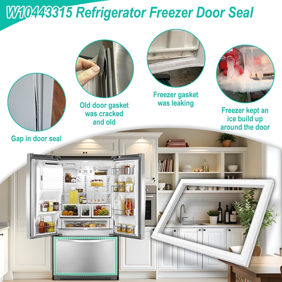 Parts And Plans For Whirlpool Refrigerator, Side-by-side Model