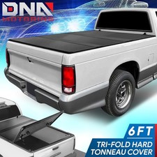 For 1982-1993 Chevy S10gmc S15 6 Bed Truck Hard Solid Tri-fold Tonneau Cover For 1982-1993 Chevy S10gmc S15 6 Bed Truck Hard Solid Tri-fold Tonneau Cover