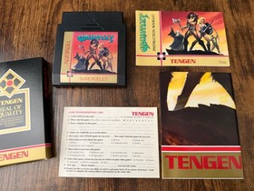 tengen Gauntlet complete in box nintendo nes game poster factory nr-MINT