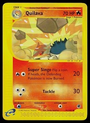 Quilava 091/165 Expedition Base Set Uncommon