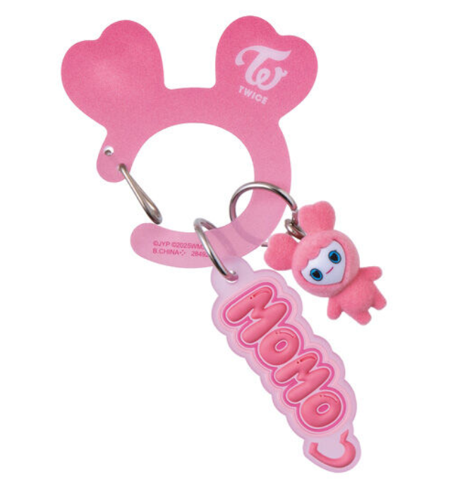NEW*2026 TWICE LOVELYS Acrylic Carabiner Felt Mascot Gashapon