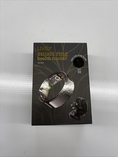 LIVUP SMART RING HEALTH TRACKER Black Size 10 BRAND NEW