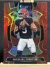 2025 Select Michael Penix Jr. Concourse Maroon Prizm #/149 Falcons Color Match