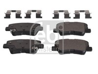 Febi Bilstein Bremsbelagsatz, Scheibenbremse 116289 FüR Hyundai KIA